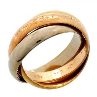 Cartier Yellow Gold (18K) Pink Gold (18K) White Gold (18K) Band Ring (Pre-Owned)