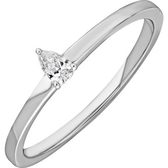 Bony Levy Audrey Diamond Stacking Ring in 18K White Gold at Nordstrom Rack, Size 6.5