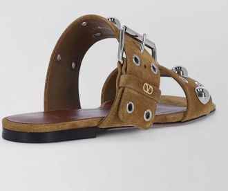 Valentino Garavani leather studded sandals