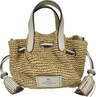 Anya Hindmarch Raffia Tote Bag (Pre-Owned)