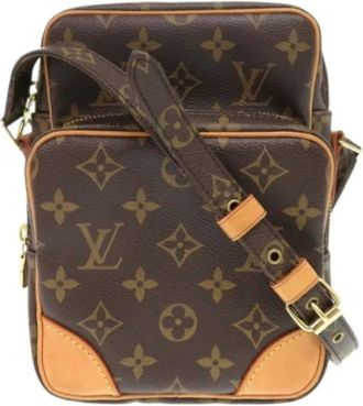 Louis Vuitton Pre-owned Cross Body Bags, female, Brown, Size: ONE SIZE Pre-owned Canvas louis-vuitton-bags