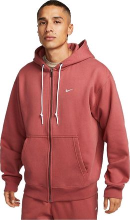 Nike NRG Solo Swoosh Fleece Hoodie Red DR0404-691