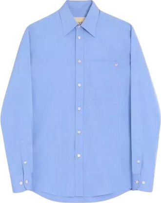 Valentino Hombre, Camisas, Azul, Talla: M