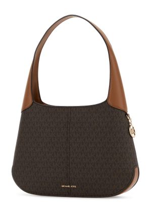 Michael Kors Womens Printed Canvas Alice Shoulder Bag Brnacorn Borse A Mano