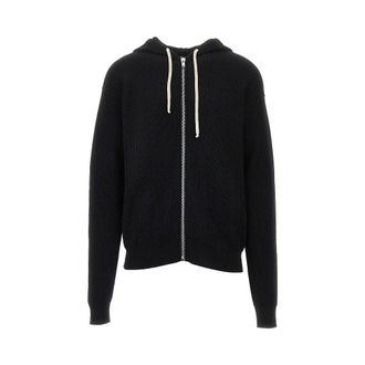 Rick Owens Full-zip hooded cardigan Man M
