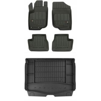 OEM Set Alfombrillas De Goma 3d Peugeot 207 Sw Familiar 2006-2012