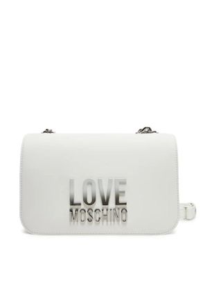 Love Moschino Women Poljc4254pp0mkd0100u Shoulder Bag, White, Small