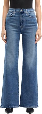 7 For All Mankind Ultra High-Rise Yorktown Straight Jean