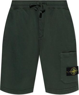 Stone Island Hombre, Pantalones cortos, Verde, Talla: M