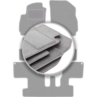 OEM Alfombrillas Grises Para Chevrolet Orlando I Minivan (2010-2018)