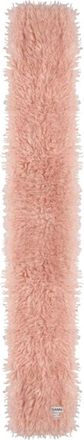 Ganni Faux-fur Sjaal - Dames - Wintersjaals - Roze - ONE Size - Polyester - Accessoires