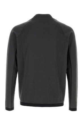 Stone Island LS POLO Sweater - Gray