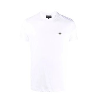 Emporio Armani T-shirt - Heren - T-shirts - Wit - M - Tops
