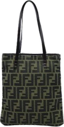 Fendi Pre-owned Vintage Tote Bag - Dames - Vintage Shopper - Bruin - ONE Size - Leer - Vintage