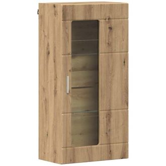 vidaXL Wall-mounted Cabinet with Shelf Artisan oak 55 x 29 x 100 cm vidaXL