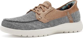 Skechers Hands Free Slip-Ins On-The-Go - Coastal Sky Womens Flat Shoes Black/White : 8.5 Medium, Synthetic