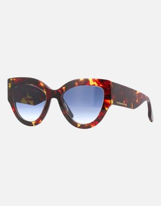Victoria Beckham Womens Victoria Beckham Cat Eye Brown Sunglasses - Size: ONE size