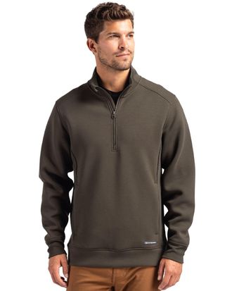 Cutter & Buck Roam Eco Recycled Quarter Zip Mens Pullover