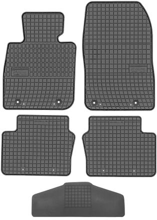 OEM Alfombrillas Frogum Et546825 - Cubierta 200000/1 - Mazda Cx-3 2015-2021 - Espacio Para Los Pies Delantero Vlv - Instaladas