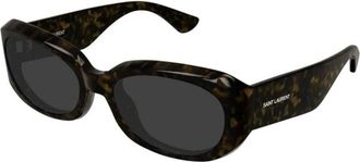 Saint Laurent SL 868 002 Zonnebril - unisex - Accessoires - Bruin - Maat: 57 MM
