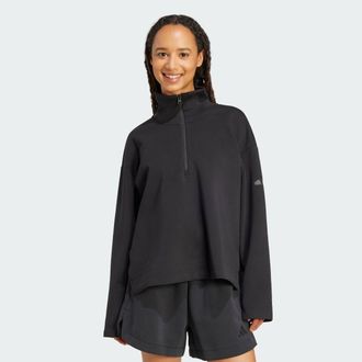 adidas Womens adidas Soft Lux Quarter-Zip
