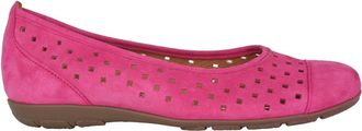 Gabor Perforated Summer Ballerina - Dames - Ballerinas - Roze - 36 EU - Schoenen