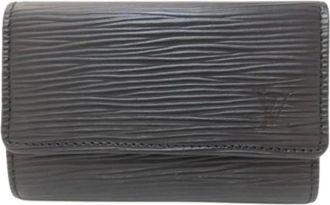 Louis Vuitton Pre-owned Accessories, female, Black, Size: ONE SIZE Pre-owned Keycase