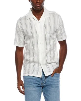 Civil Society Emilio Relaxed Basket Weave Shirt