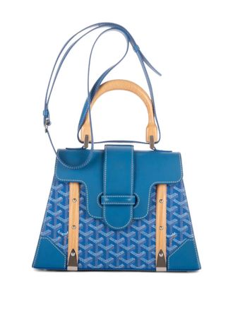 Goyard Saigon PM shopper met patroon - Blauw