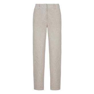 Bomboogie Pantaloni Chino Slim in Corduroy Elasticizzato - - Trousers - Donna - Grigio - S