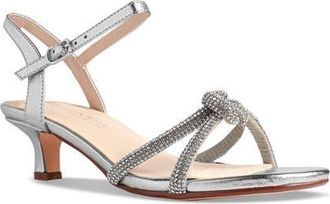 Touch Ups Talulah Kitten Heel Sandal in Silver at Nordstrom, Size 5.5