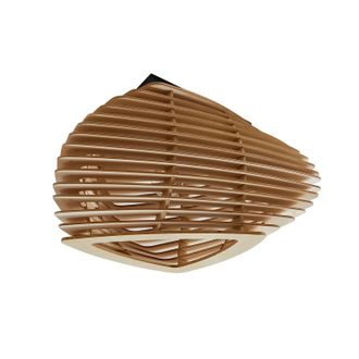 Lindby L&aacute;mpara De Techo sanza En Marr&oacute;n Madera - Lindby