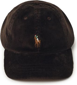 Polo Ralph Lauren Berretto in cotone marrone Polo Ralph Lauren