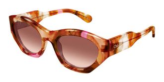 Chlo&eacute; CH0220S 016 Womens Sunglasses Tortoiseshell Size 53