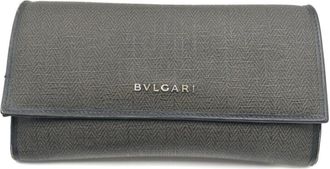 Bulgari Weekend Blue Bill Wallet (Bi-Fold) (Pre-Owned)