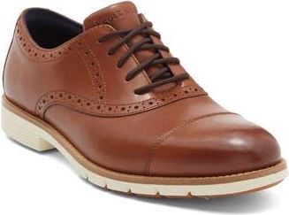 Cole Haan Grand 360 Cap Toe Derby in British Tan at Nordstrom Rack, Size 10.5
