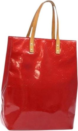 Louis Vuitton Pre-owned Vintage Tote Bag - Dames - Vintage Shopper - Rood - ONE Size - Leer - Vintage