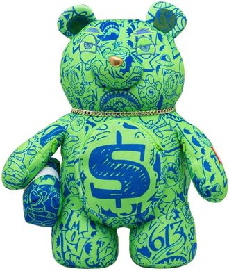 Sprayground Sprayground, Tassen, unisex, Groen, ONE Size, Polyester, Printed Backpack