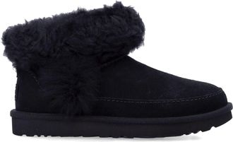 UGG platte schoenen zwart