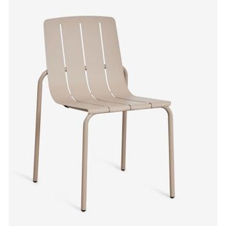 Sklum Silla De Comedor Apilable En Acero Isoria Sklum