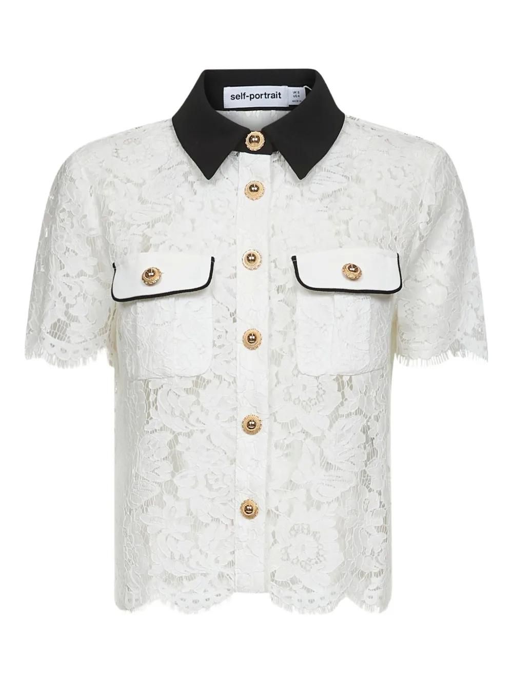 【関税&送料込】Self Portrait Shirt self-portrait |Official Store | Import Duties Covered & Free
