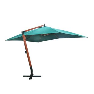 Berkfield Home Floating Parasol Melia 300 x 400 cm Green