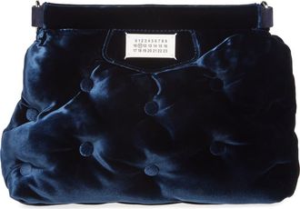 Maison Margiela Small Glam Slam Classique Velvet Clutch in Cosmo at Nordstrom