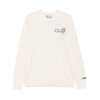 MC2 Saint Barth Maglione Girocollo Heron Light - - Knitwear - Uomo - Bianco - M