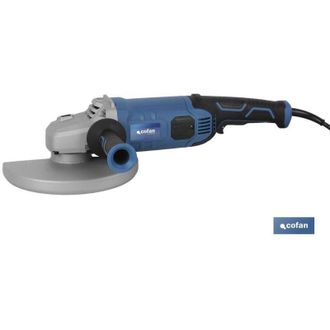 cofan Amoladora Angular 2400w &Oslash;230mm, Amoladora Angular &Oslash;230 Mm De 2400 W Y Arranque Progresivo, Con Interruptor Hombre Muerto, Empu&ntilde;adura Lateral Antivibra