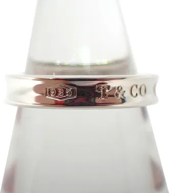 Tiffany & Co. Sterling Silver 925 Band Ring (Pre-Owned)