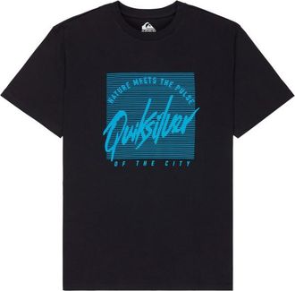 Quiksilver Retro Mood S/S T-Shirt f&uuml;r Herren | schwarz