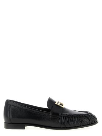 Fendi Womens Baguette Loafers