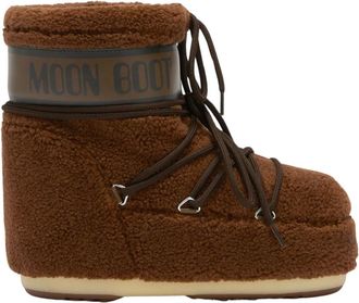 Moon Boot Icon Low Fleece Stivali - - Shoes - Donna - Marrone - 42 EU