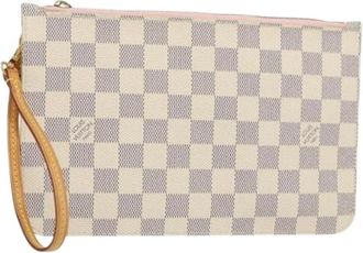 Louis Vuitton Pre-owned Clutches, female, White, Size: ONE SIZE Pre-owned Clutch